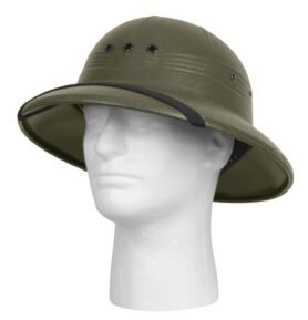 ROTHCO helma/klobouk US PITH plastová ZELENÁ