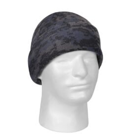 ROTHCO čepice pletená DELUXE MIDNIGHT DIGITAL