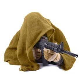 ROTHCO šála univerzální SNIPER 90x117 cm COYOTE BROWN