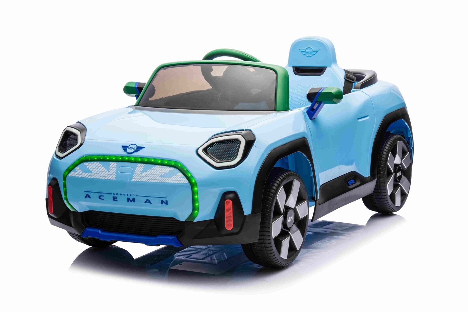Elektrické autíčko Mini Concept Aceman modré