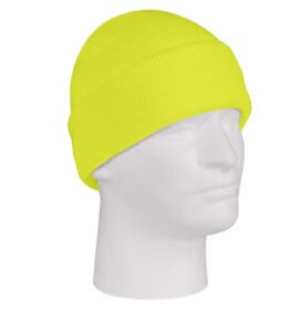 ROTHCO čepice jemně pletená FINE AKRYL REFLEXNÍ ZELENÁ