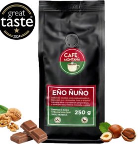 Café Montaña Eño Ñuño, zrnková káva Velikost balení: 250g