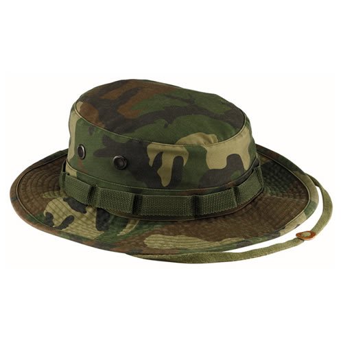 Klobouk VINTAGE BOONIE WOODLAND vel. 7,5