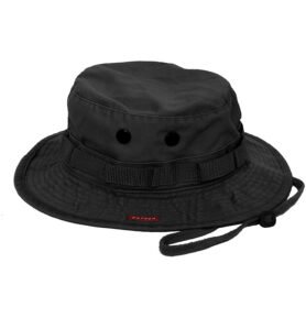 Klobouk VINTAGE BOONIE ČERNÝ vel. 7