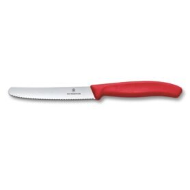 VICTORINOX nůž na rajčata 11cm ČERVENÝ