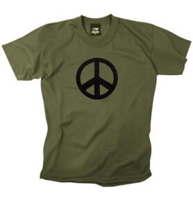 Triko PEACE ZELENÉ vel. XL