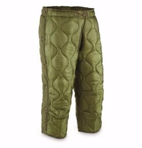 Vložka US do kalhot cold weather 3/4 rozepínací ZELENÁ vel. XS/S-R