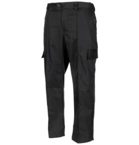 Kalhoty policejní britské ČERNÉ vel. 29