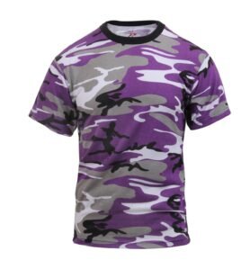 Triko VIOLET CAMO vel. L