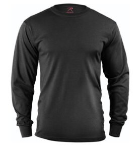 Triko s dlouhým rukávem ČERNÉ vel. S