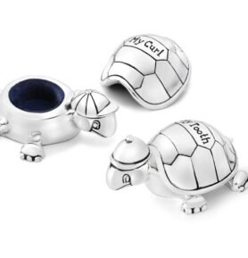 Zilverstad Krabička na první zoubek a vlásky Želva