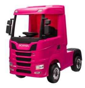 Elektrický kamión Scania 500R 4x45W 2x12V 7AH růžový