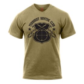 Triko TERRORIST HUNTING CLUB COYOTE BROWN vel. S