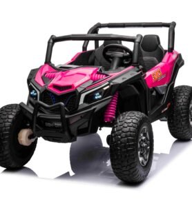 Elektrické autíčko Buggy UTV X3 Off-Road 4x4 24V růžové