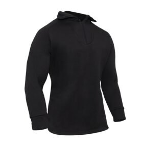 Triko funkční US ECWCS se zipem ČERNÉ vel. XL