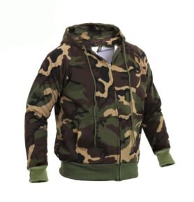 Mikina s kapucí THERMAL na zip WOODLAND vel. 3XL