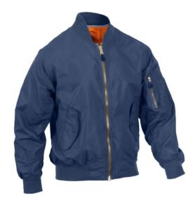 Bunda bomber MA1 FLIGHT odlehčená MODRÁ vel. XXL