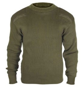 Svetr US ACRYLIC COMMANDO ZELENÝ vel. S