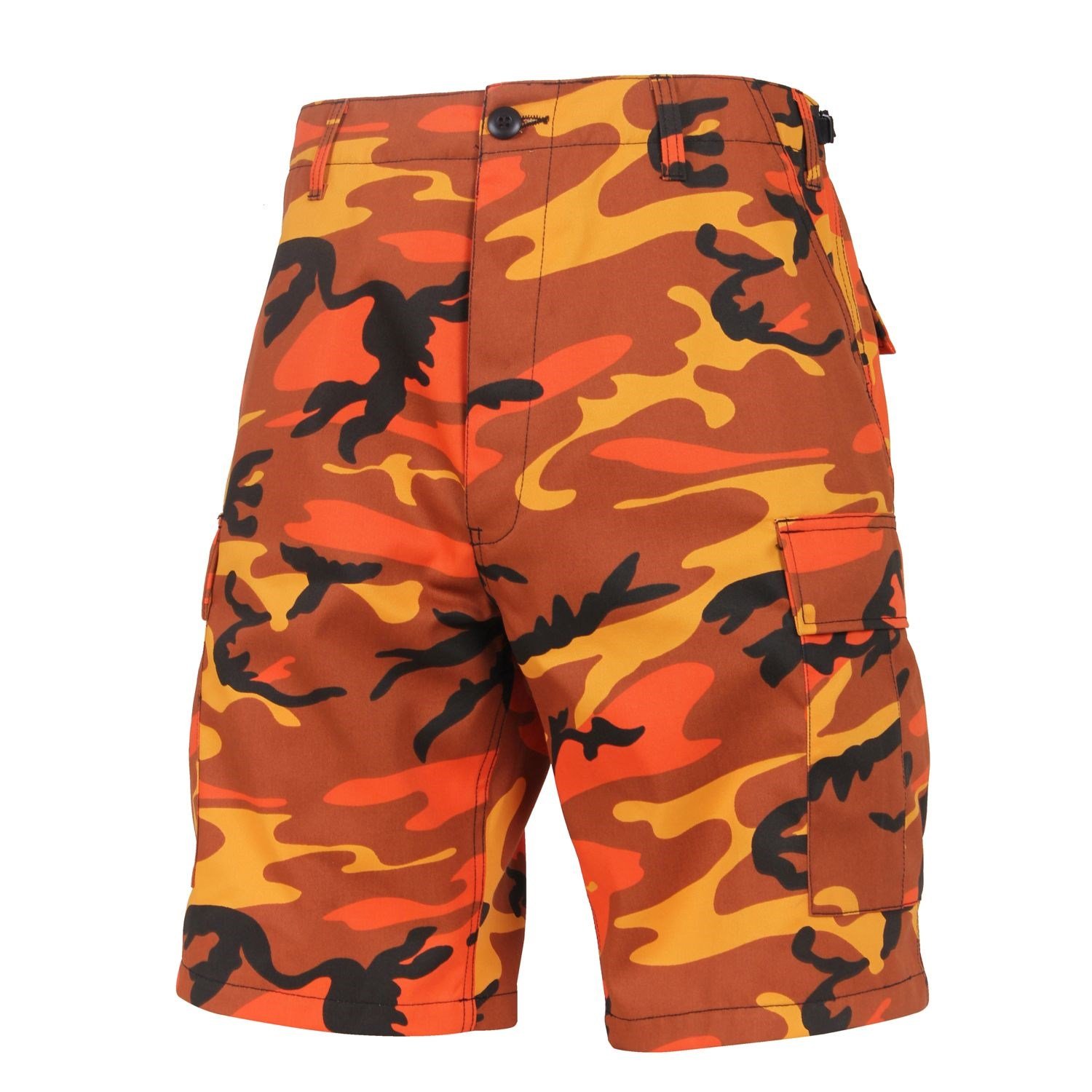 Kraťasy BDU ORANGE CAMO vel. S