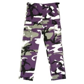 Kalhoty dětské BDU VIOLET CAMO vel. S