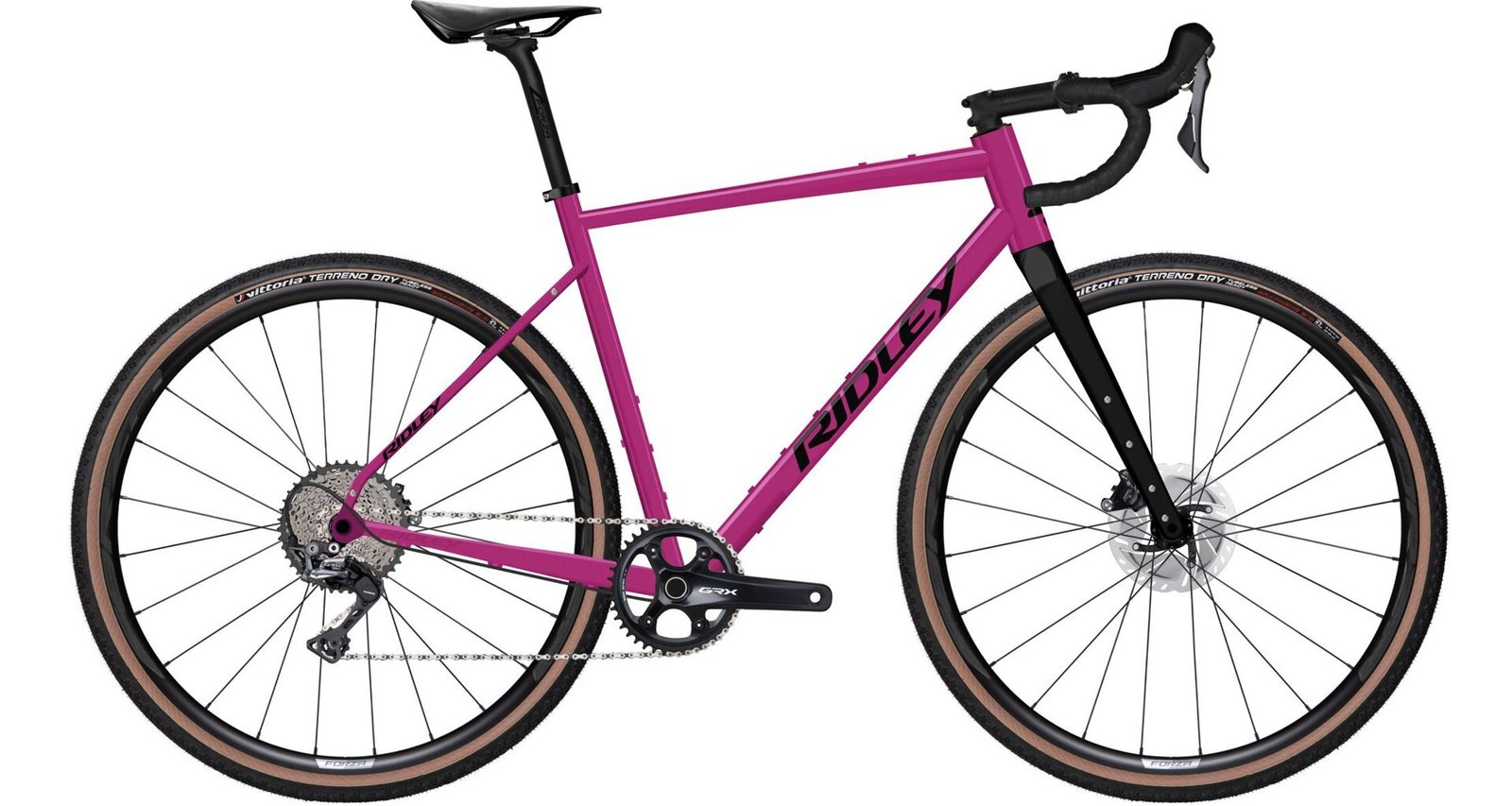 Ridley kolo KANZO Adventure A GRX 600 2025 S růžová