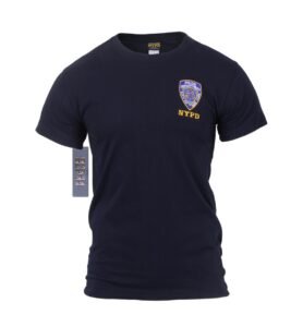 Triko s výšivkou NYPD MODRÉ vel. L
