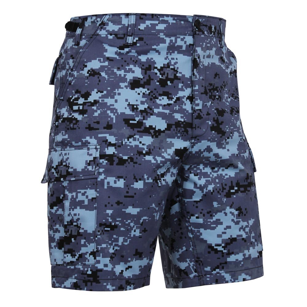 Kraťasy BDU SKY BLUE CAMO DIGITAL vel. L