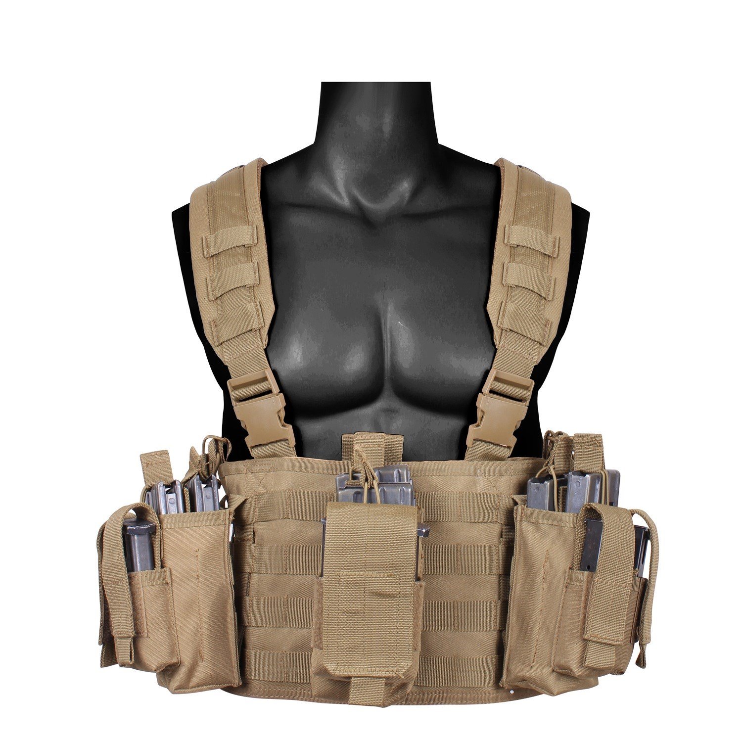 ROTHCO vesta taktická OPERATORS CHEST RIG COYOTE BROWN