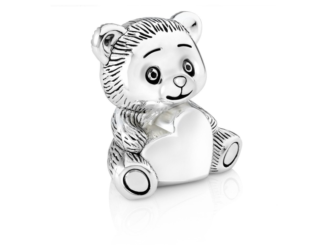 Zilverstad Kasička Medvídek se srdíčkem