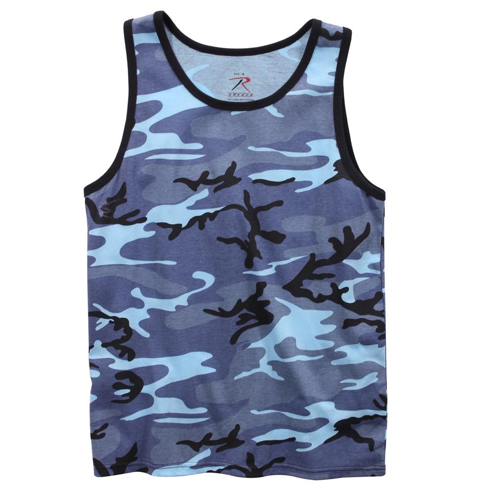 Tílko SKY BLUE CAMO vel. S