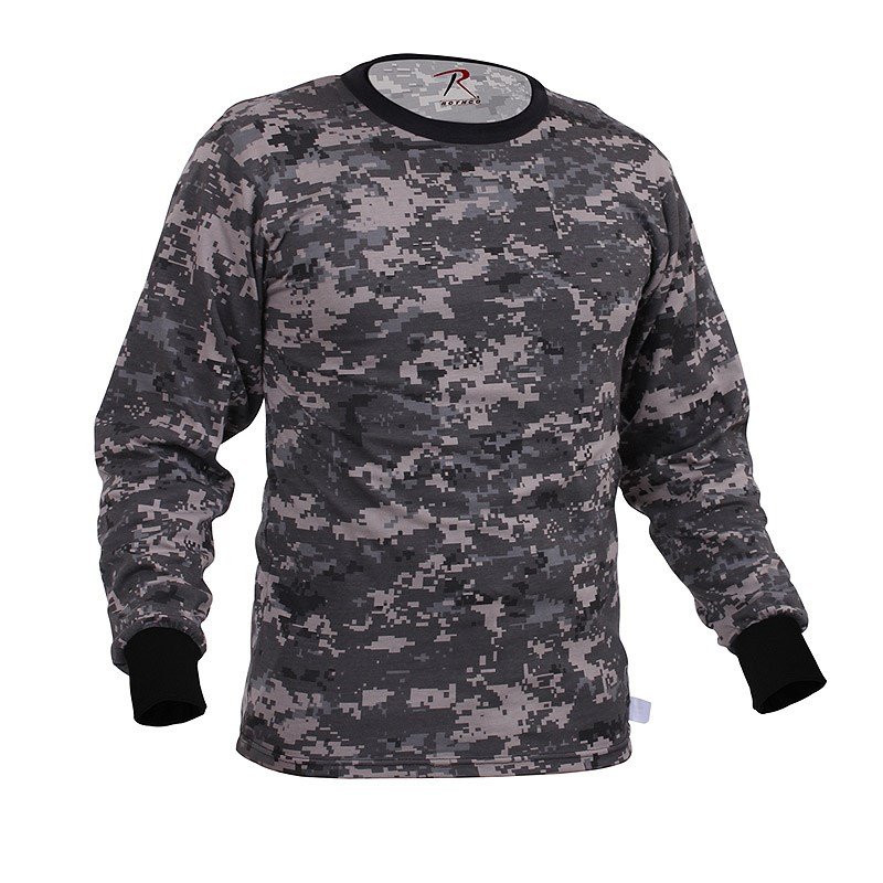 Triko s dlouhým rukávem DIGITAL URBAN vel. M