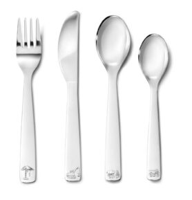 Zilverstad Příbor Stavební stroje 4ks