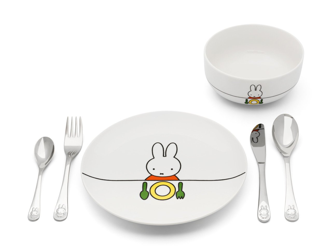 Zilverstad Jídelní porcelánová sada Miffy (6ks)