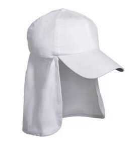 M-Tramp čepice styl baseball LEGION s ochranou krku BÍLÁ