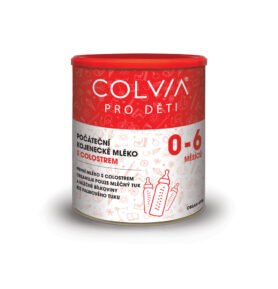 COLVIA Počáteční kojenecké mléko s colostrem 0–6 měsíců, 400g
