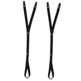 ROTHCO kšandy STIRRUP na košili ČERNÉ 2 v balení