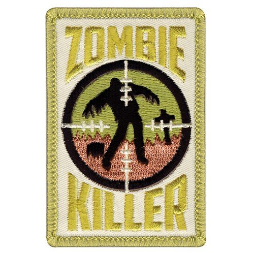 ROTHCO nášivka ZOMBIE KILLER velcro 5 x 7,5 cm
