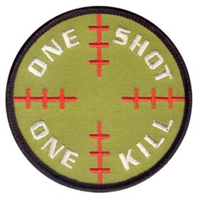 ROTHCO nášivka SNIPER velcro kulatá 8 cm