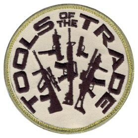 ROTHCO nášivka TOOLS OF THE TRADE velcro kulatá 8 cm