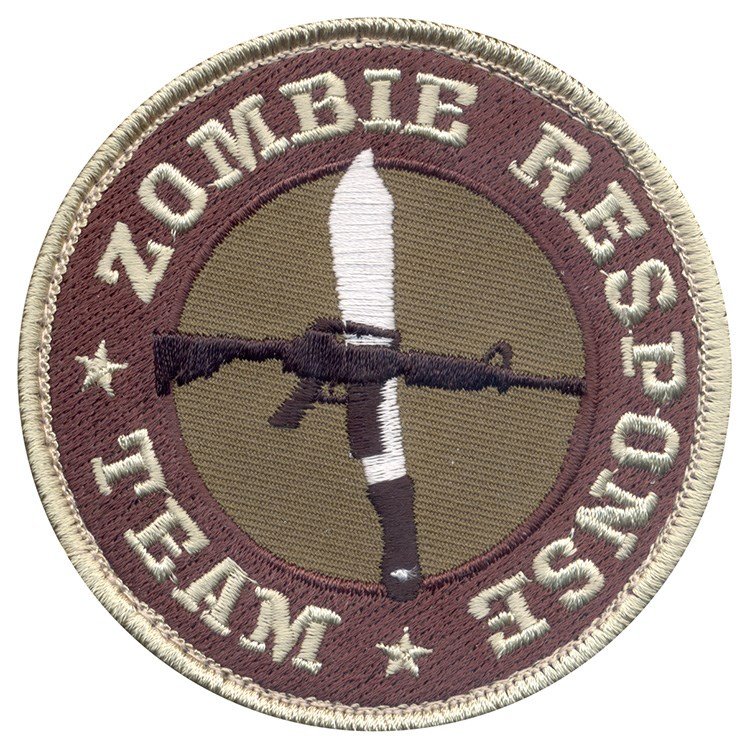ROTHCO nášivka ZOMBIE RESPONSE TEAM velcro