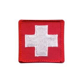 ROTHCO nášivka vlajka ŠVÝCARSKO 5 x 5 cm velcro