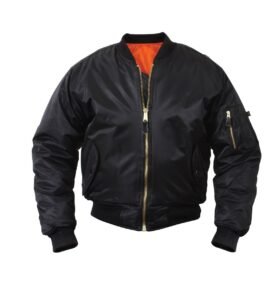 Bunda dětská MA1 FLIGHT ČERNÁ vel. L