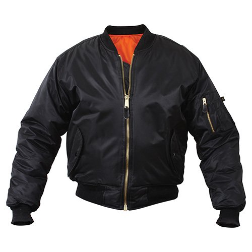 Bunda ULTRA FORCE MA1 FLIGHT ČERNÁ vel. L