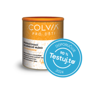 COLVIA Pokračovací kojenecké mléko s colostrem 6–12 měsíců, 400g
