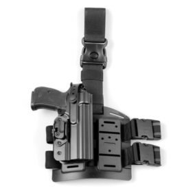 DASTA pouzdro pistolové PHDLB stehenní CZ 75D Compact se závěsem 975 PRAVÉ