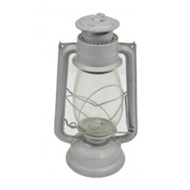 Lampa petrolejová METALOGLOBUS Nr.107 STŘÍBRNÁ