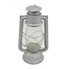 Lampa petrolejová METALOGLOBUS Nr.107 STŘÍBRNÁ