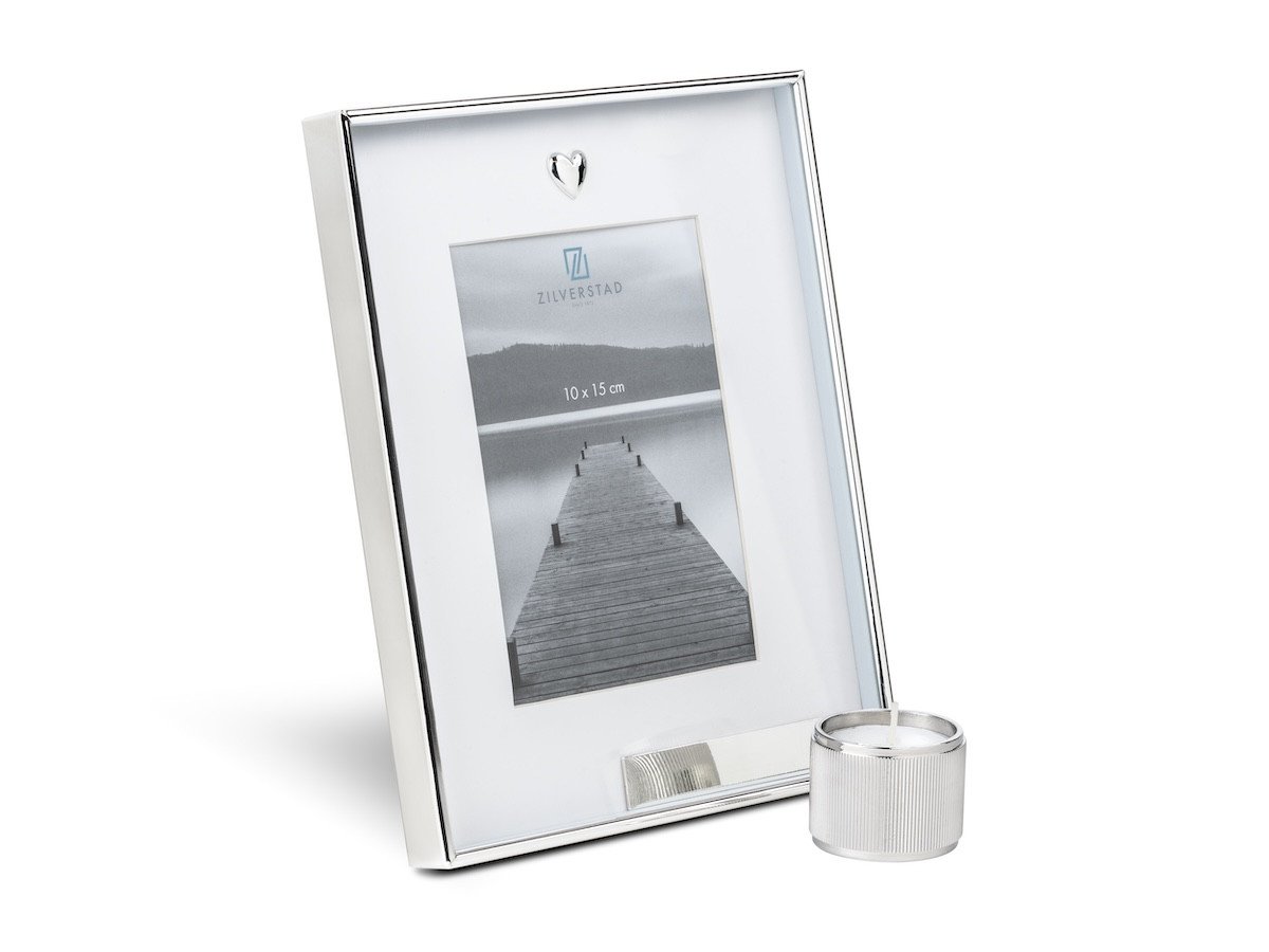 Zilverstad Fotorámeček Memory 10x15 se stojánkem na čajovou svíčku