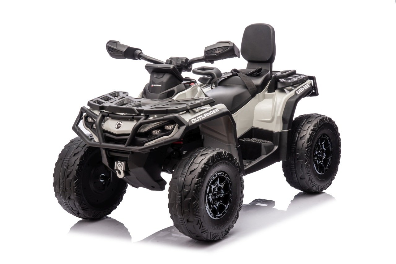 Tomido Dětská čtyřkolka Can-Am Outlander ATV 4x200W šedá