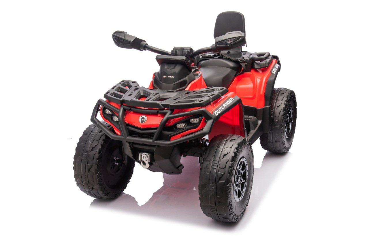 Tomido Dětská čtyřkolka Can-Am Outlander ATV 4x200W červená